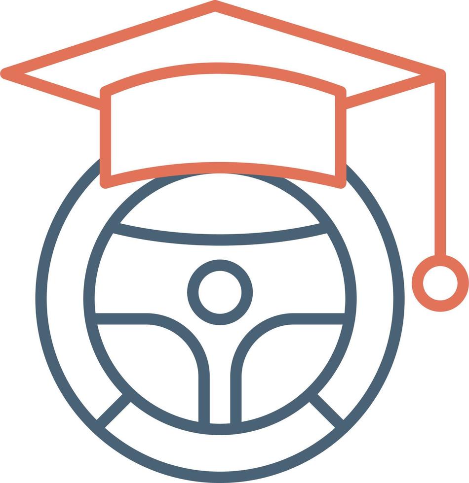 Driving School Vector Icon