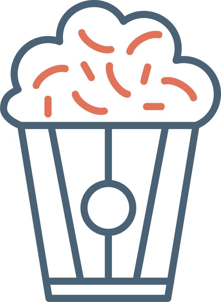 Popcorn Vector Icon