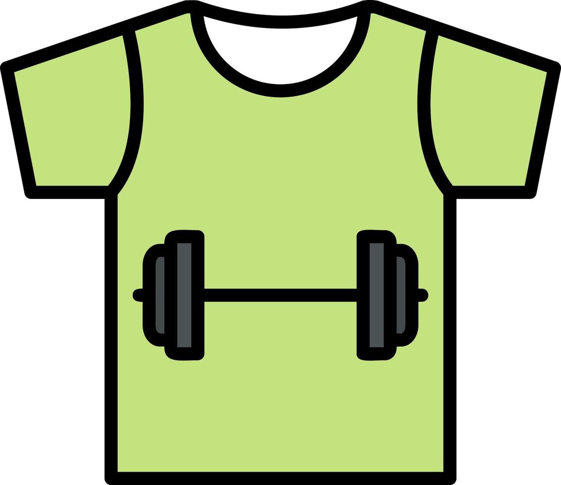 icono de vector de camisa