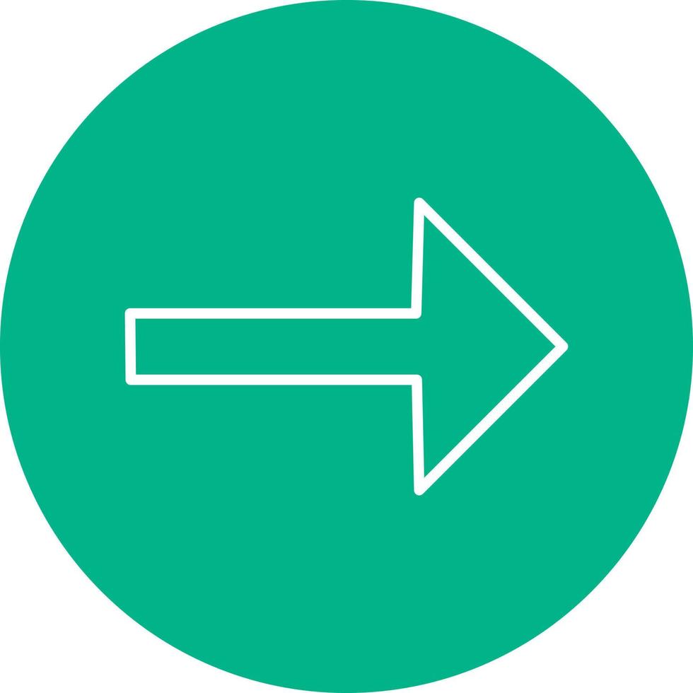 Right Arrow Vector Icon