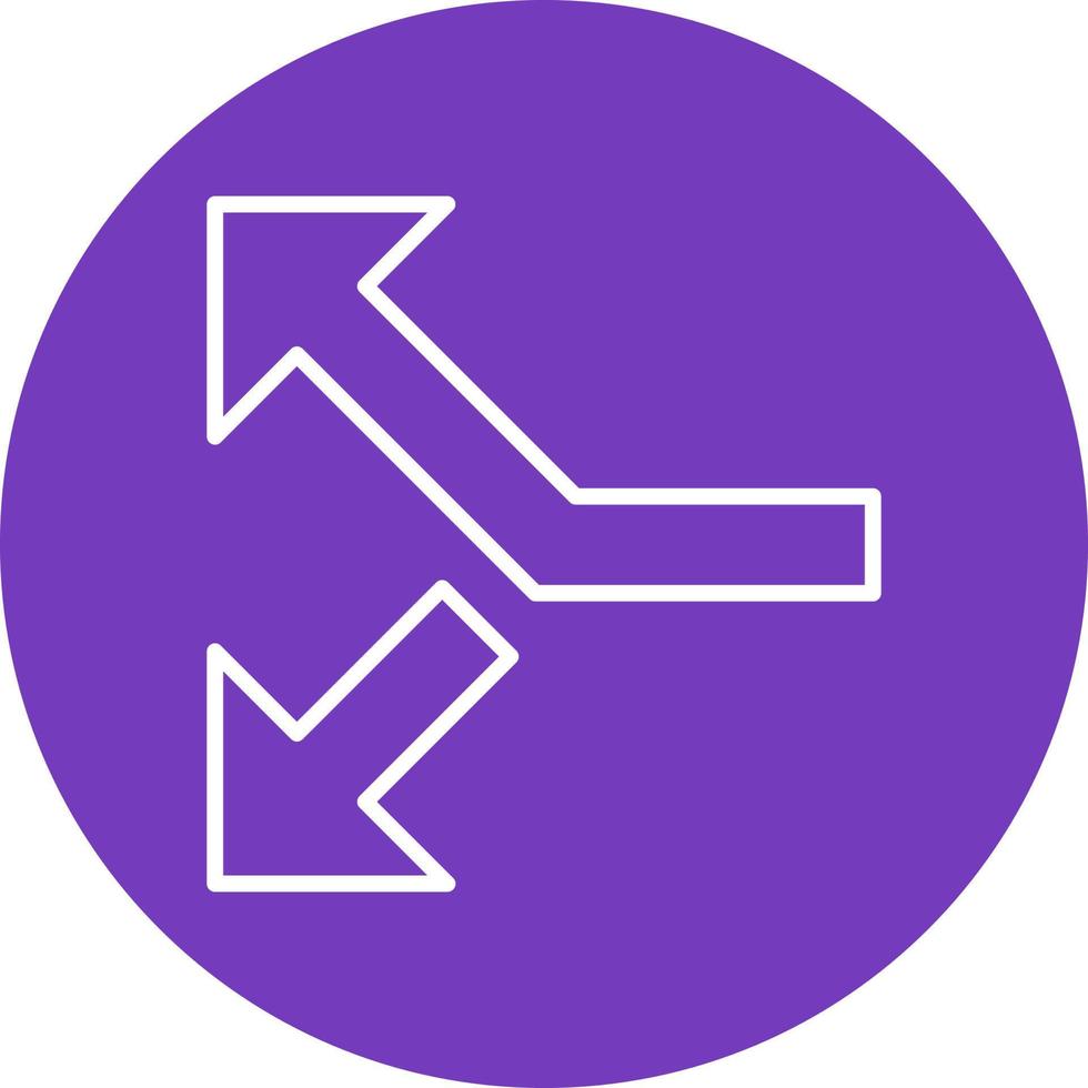 Split Vector Icon