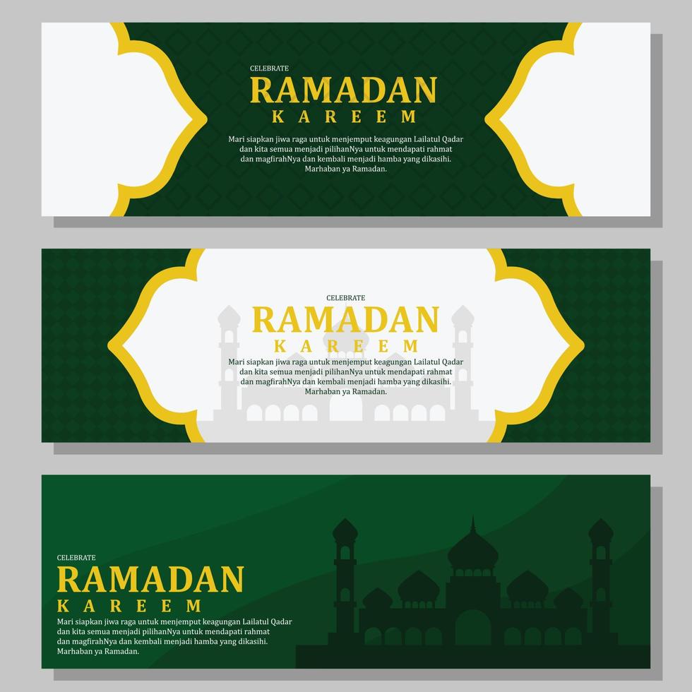 Ramadan illustration template vector, festival, poster design, banner, background etc vector