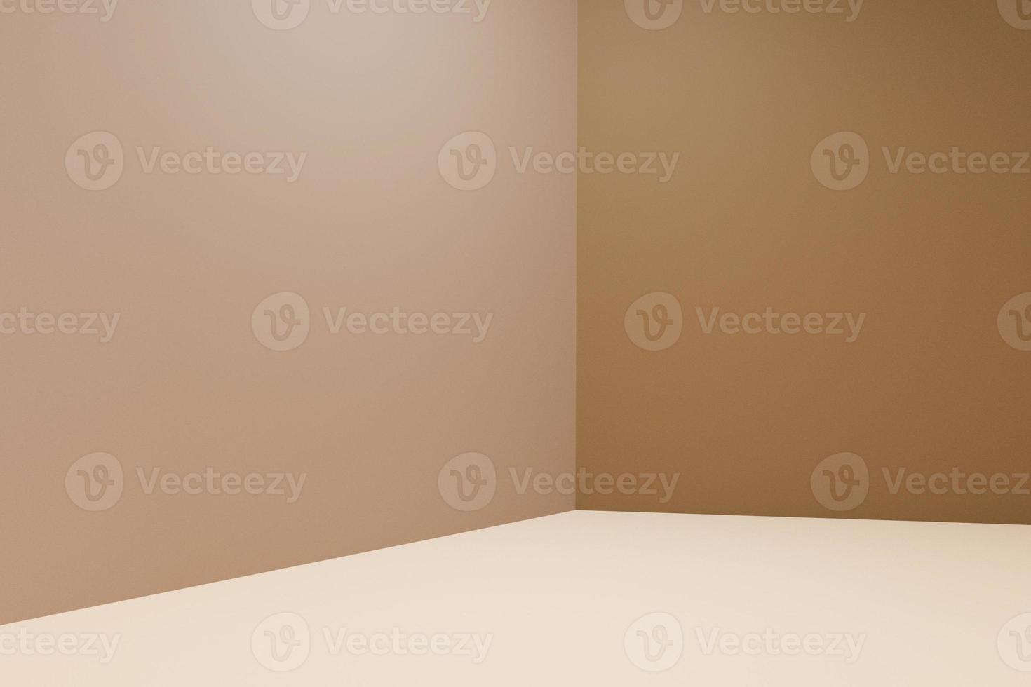 3D rendering scene with podium and abstract background. podium for cosmetic product presentation. photo