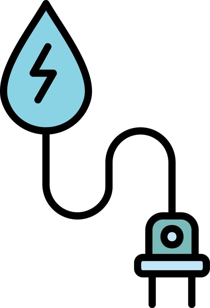 Hydro Power Vector Icon