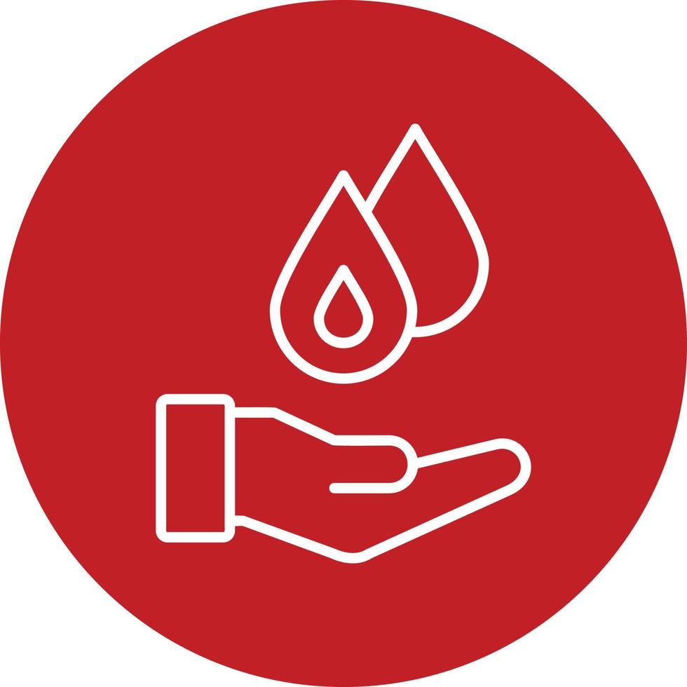 Saving Water Vector Icon