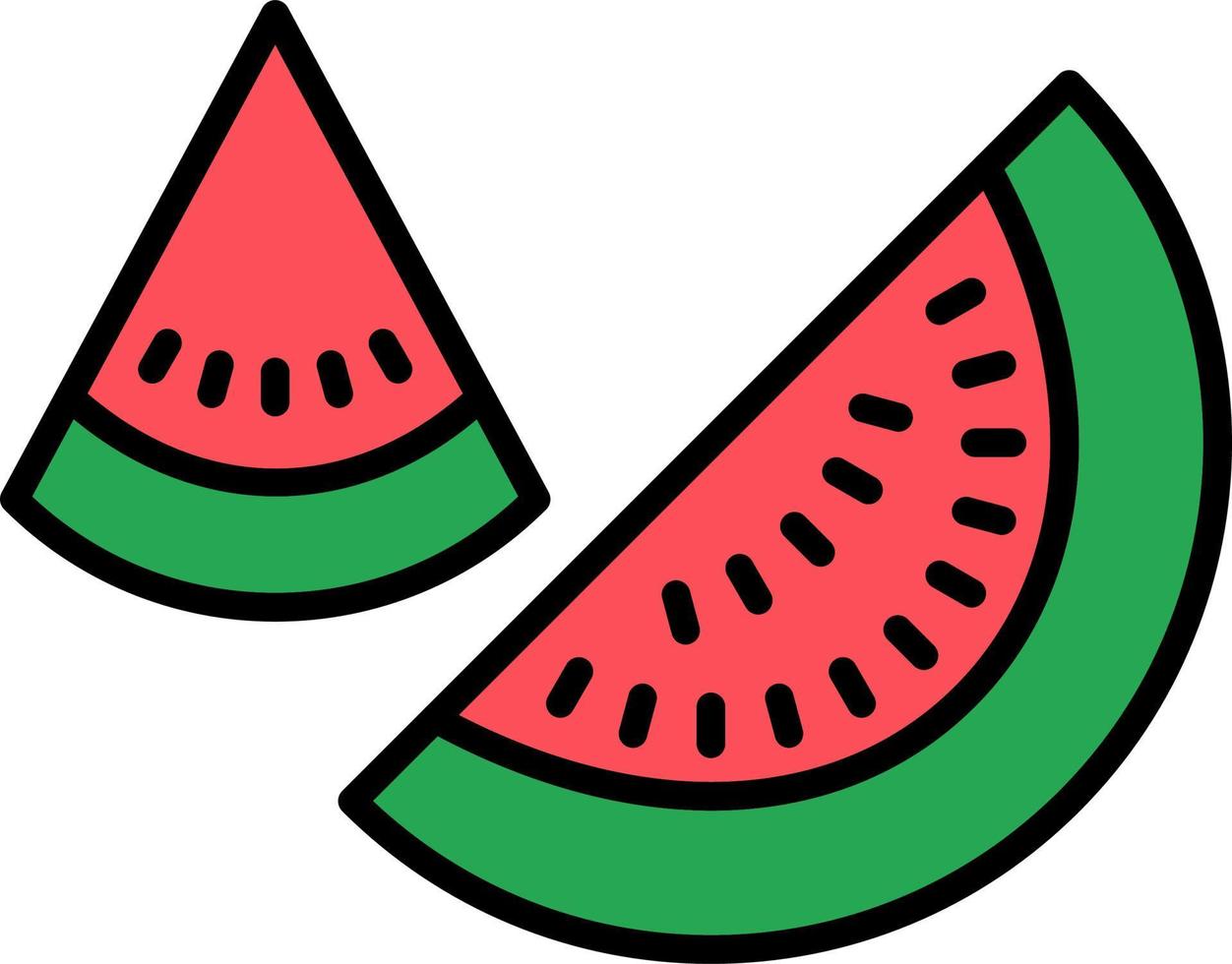 Watermelon Vector Icon