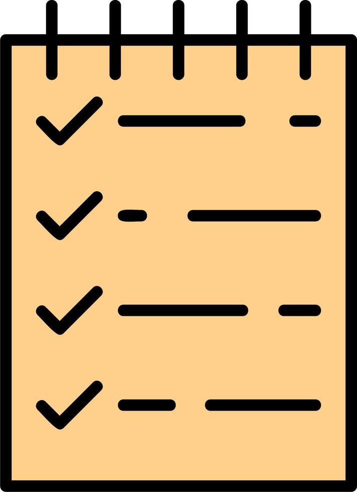 List Vector Icon