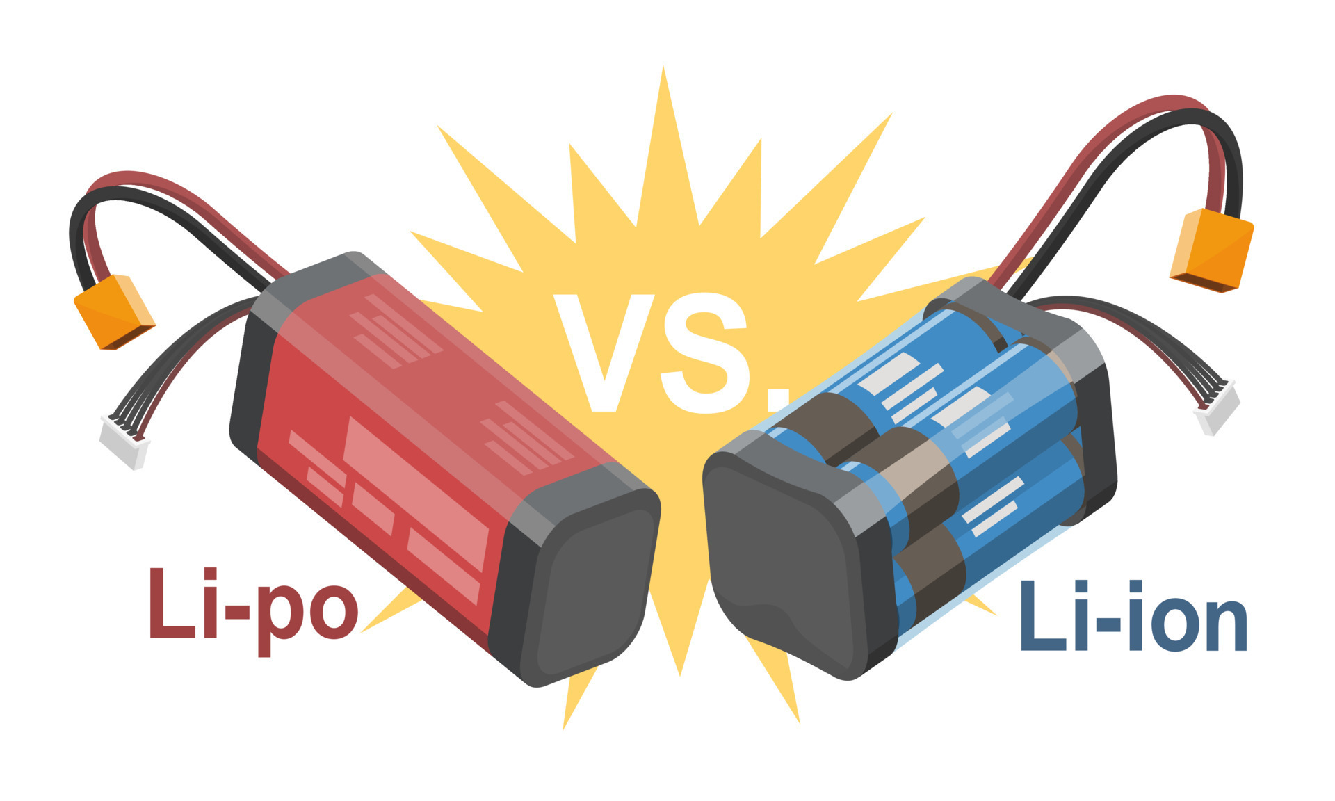 li correos vs li ion batería litio polímero y litio ion fpv zumbido y coche y barco pasatiempo