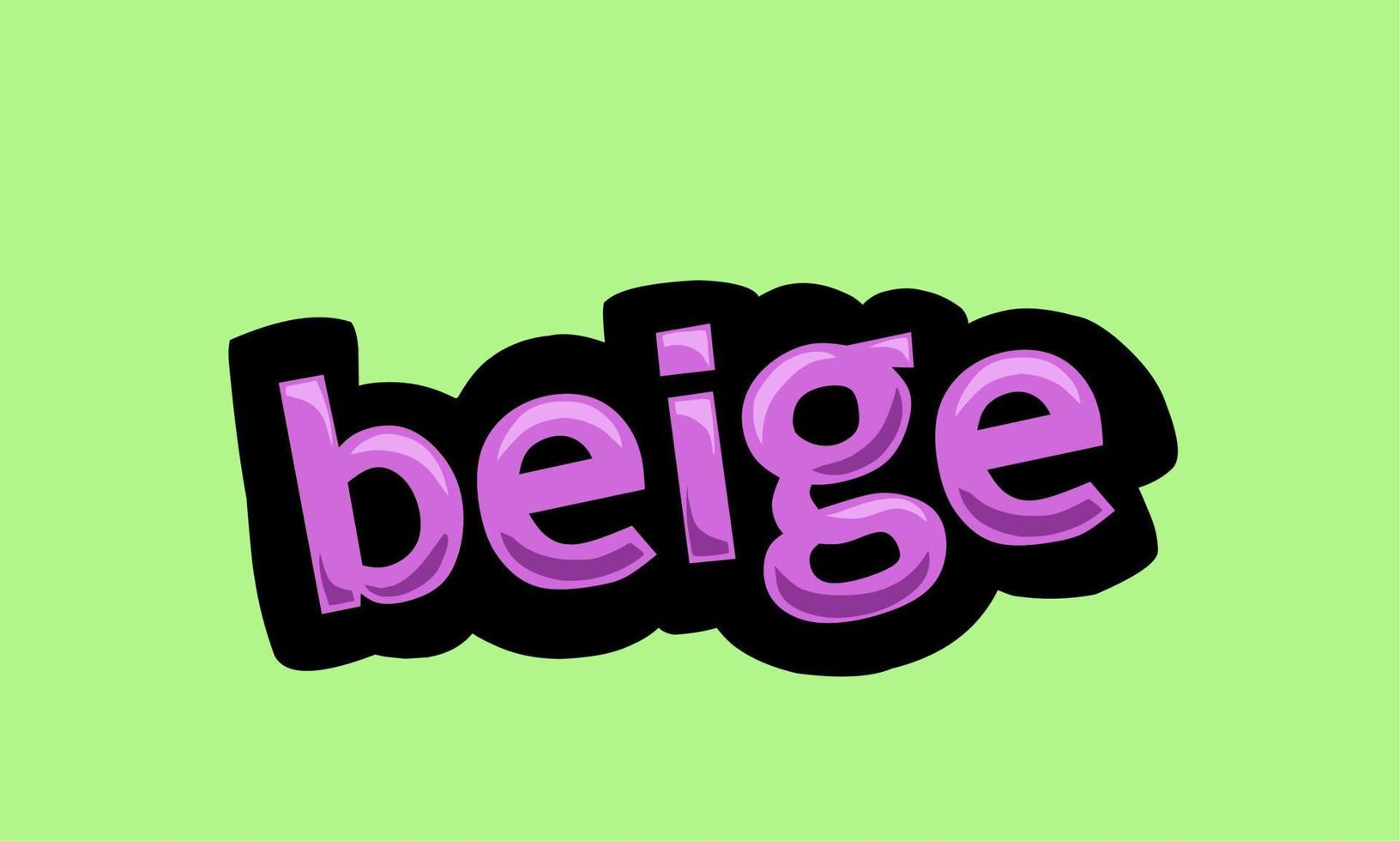 beige writing vector design on a green background