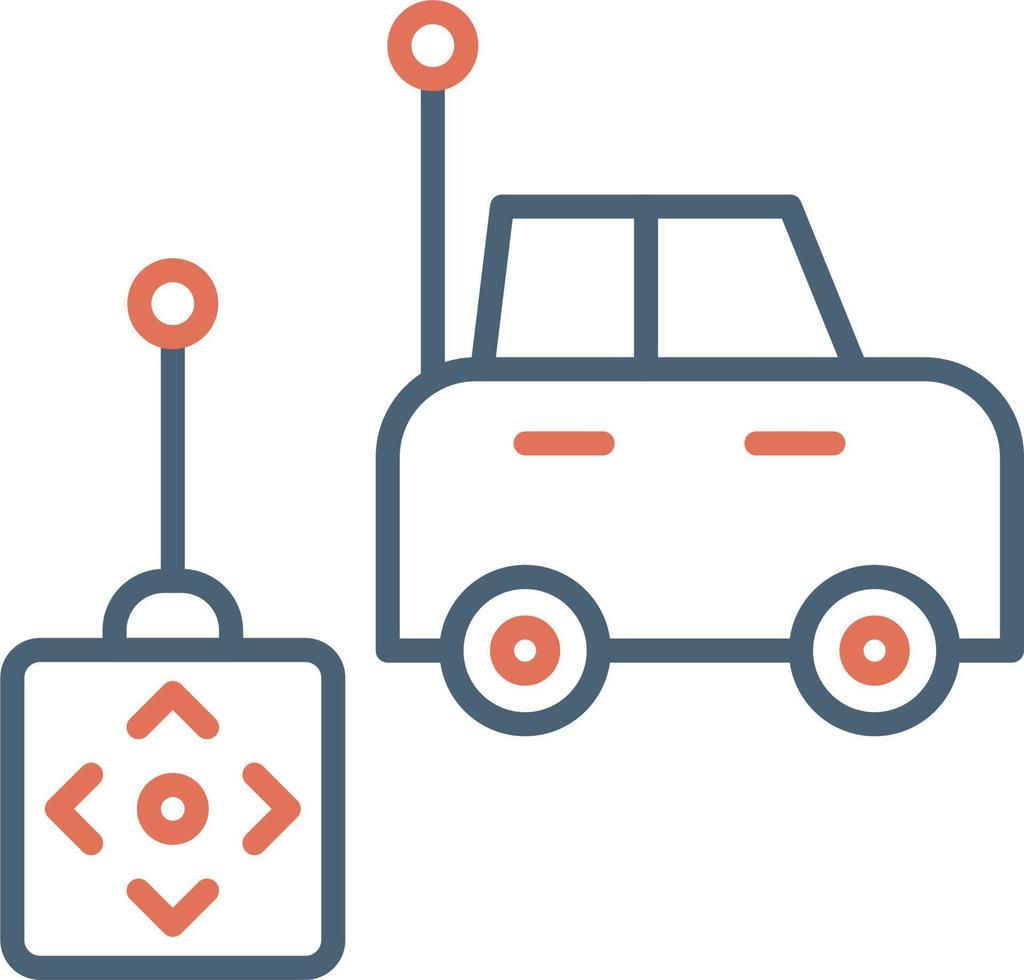 Remote Car Vector Icon