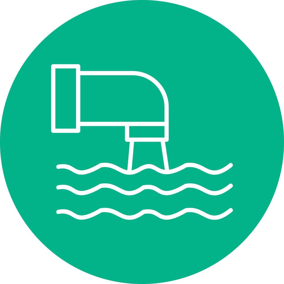 Waste Water Vector Icon