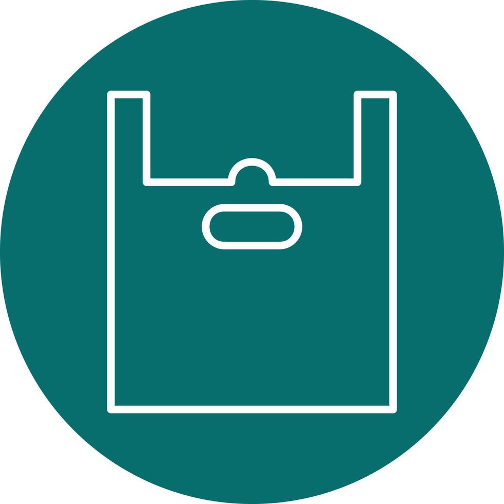 Plastic Bag Vector Icon