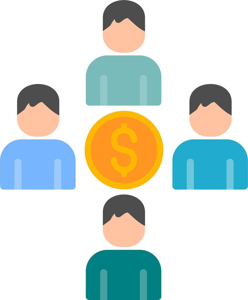 Crowdfunding Vector Icon