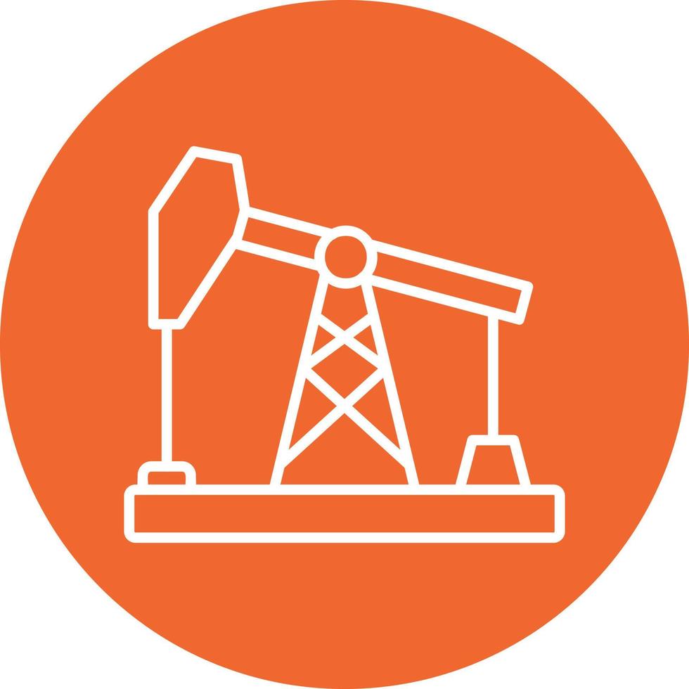 Oil Pump Vector Icon