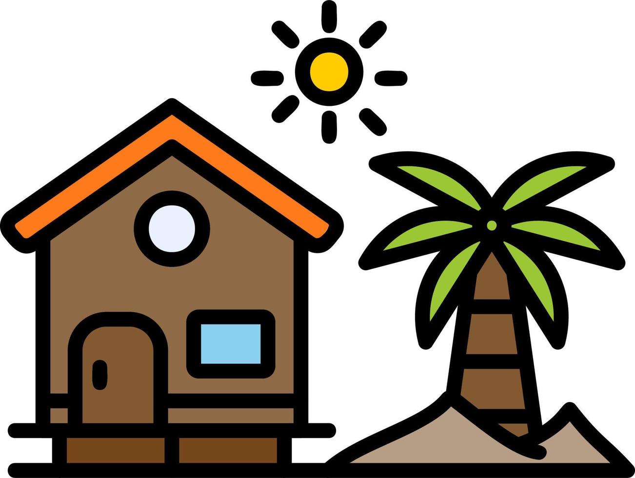 Resort Vector Icon
