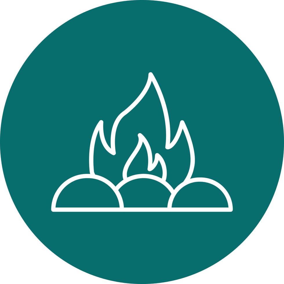 Campfire Vector Icon