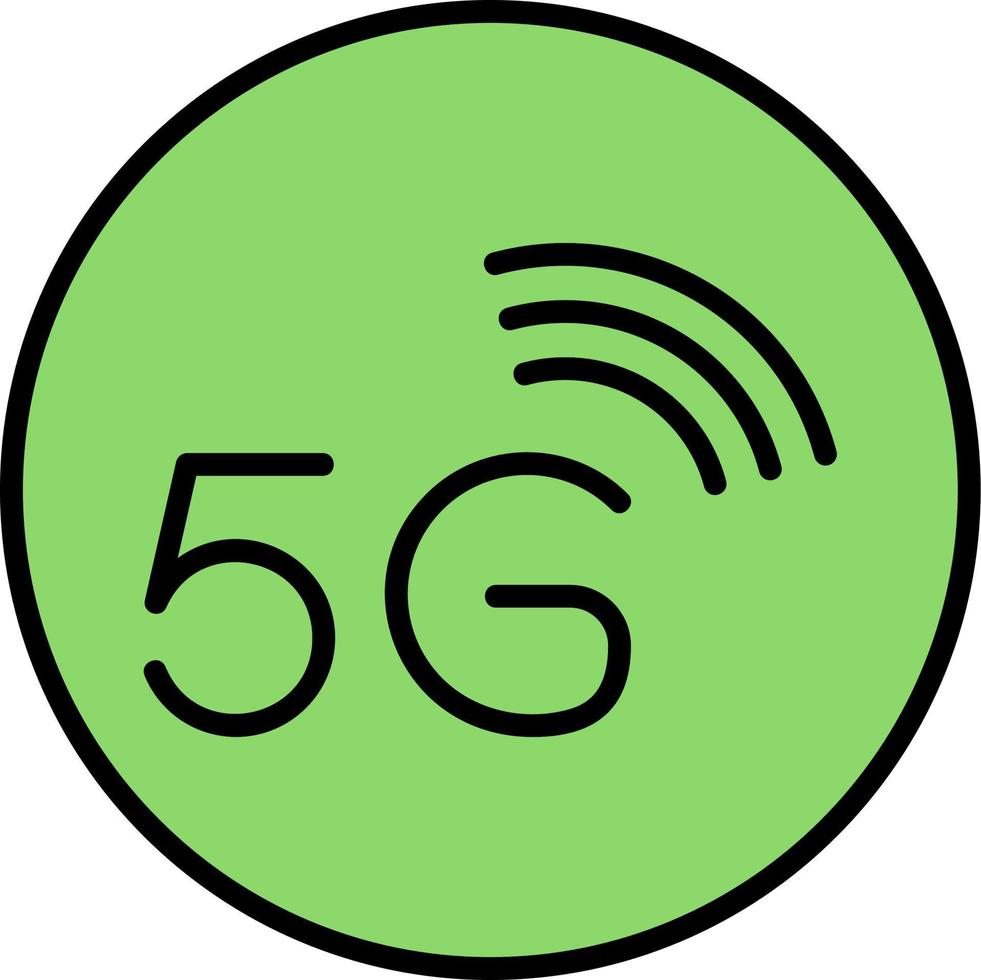 5g Vector Icon