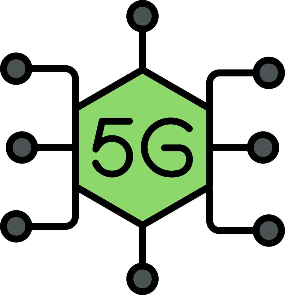 5g Network Vector Icon