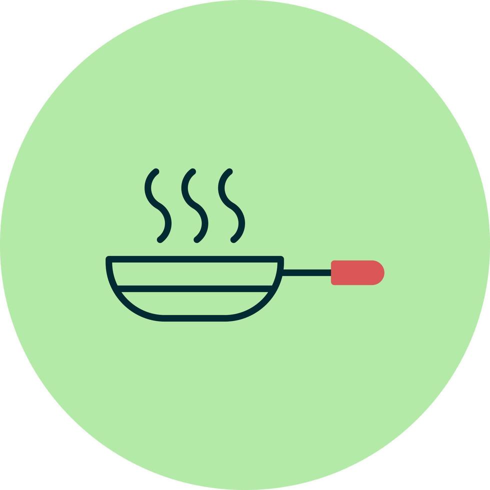 Frying Vector Icon