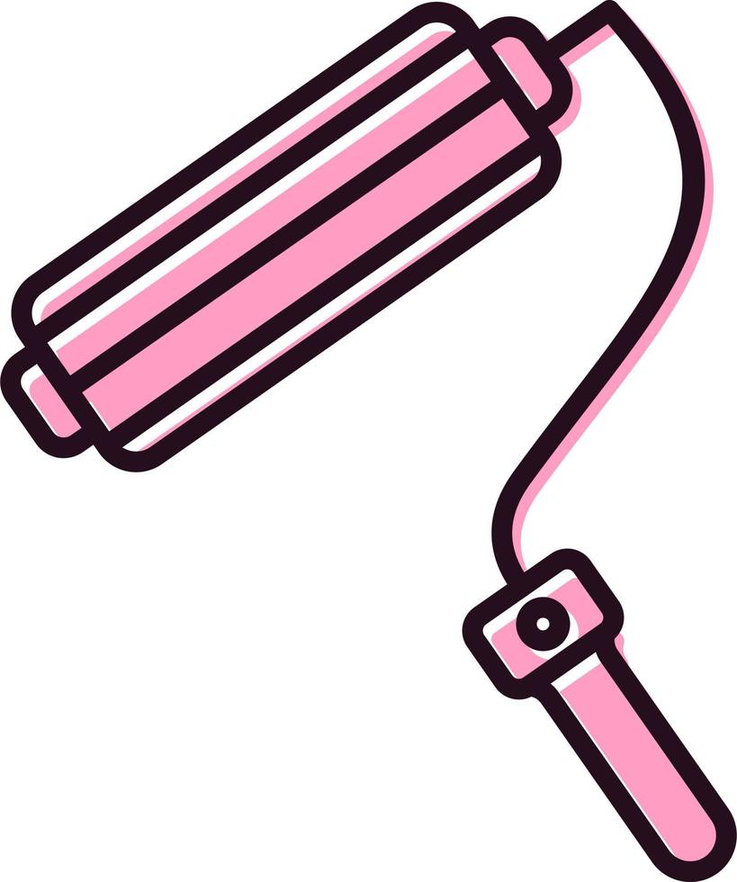 Paint roll Vector Icon