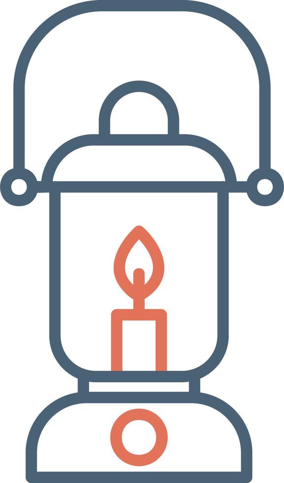 Oil Lamp Vector Icon