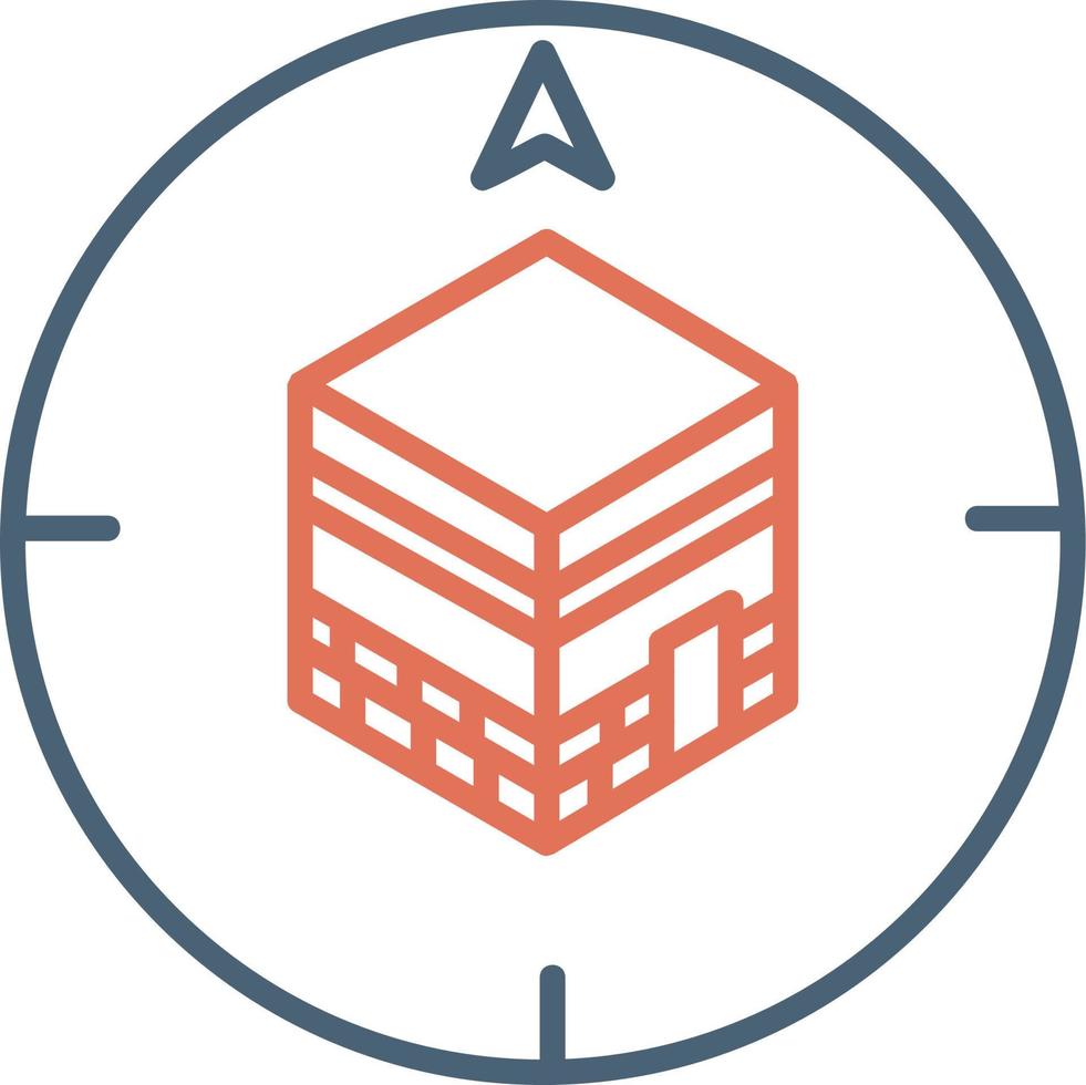 Qibla Finder Vector Icon