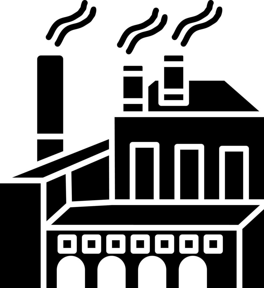 icono de vector de industria