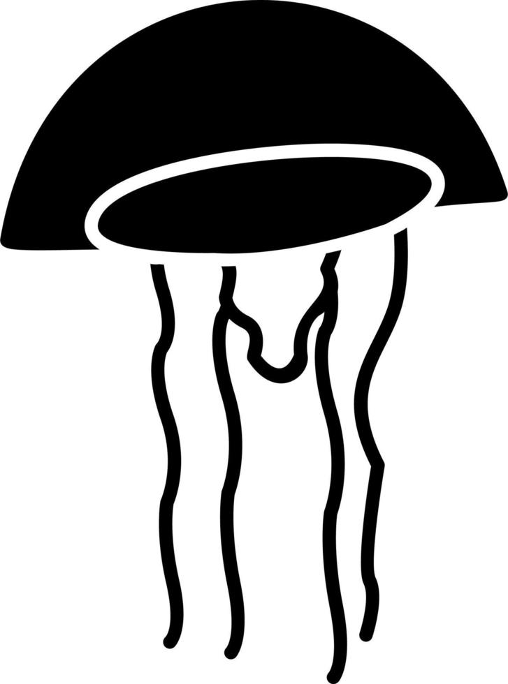 Jelly Fish Vector Icon