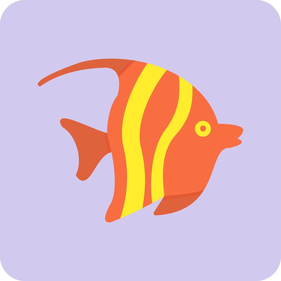 Butterfly Fish Vector Icon