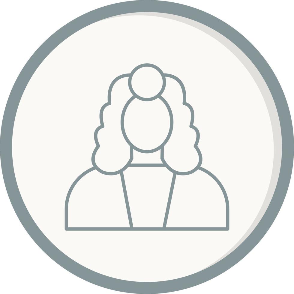 Judge Vector Icon Vector Icon