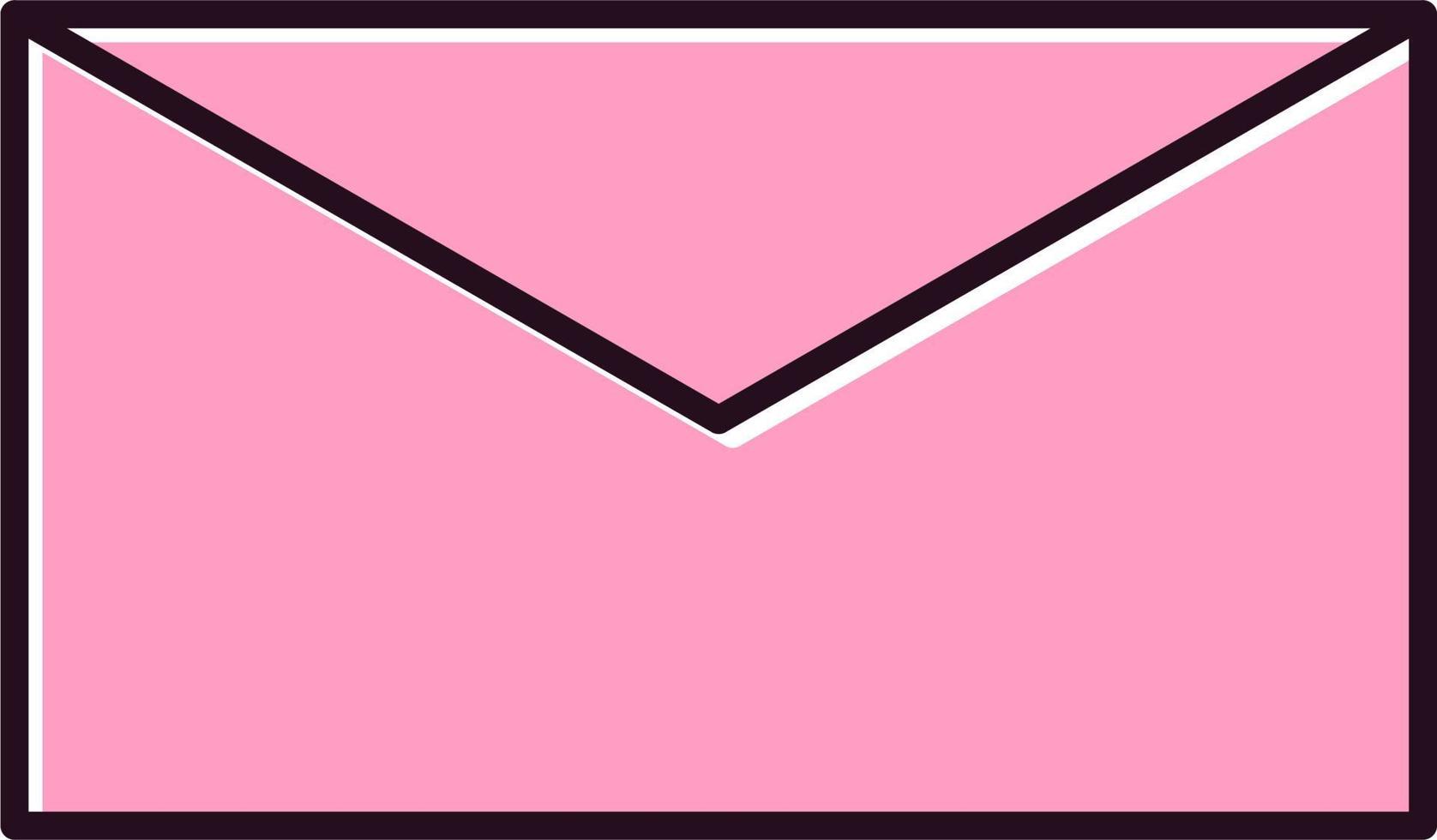 icono de vector de sobre