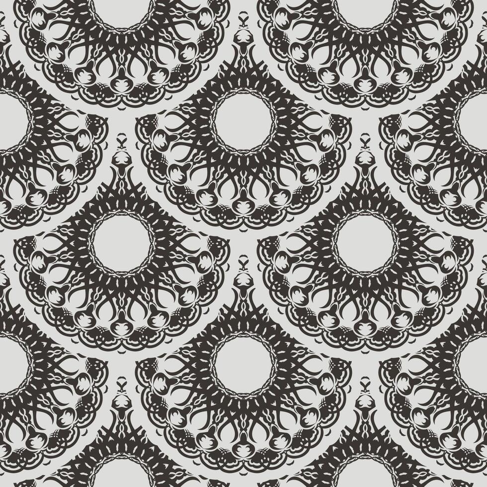 Seamless retro pattern background. Vector illustration