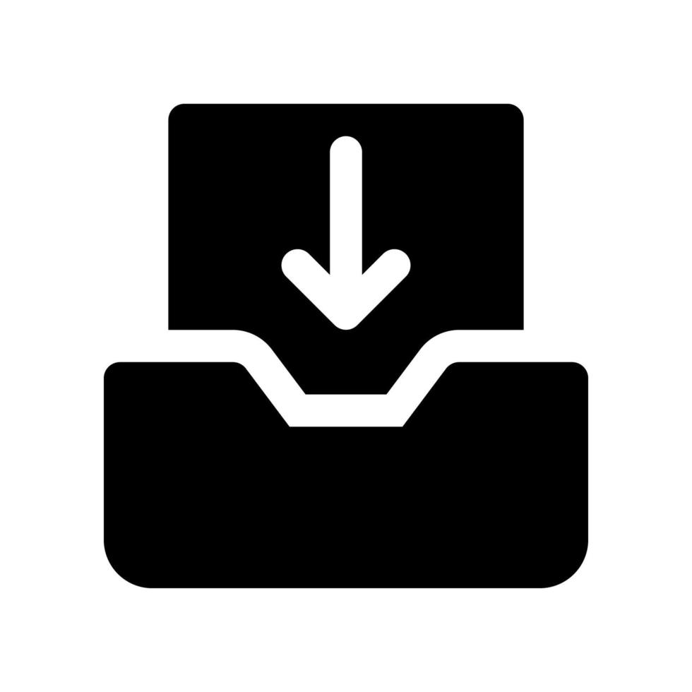 inbox icon for your website design, logo, app, UI. vector