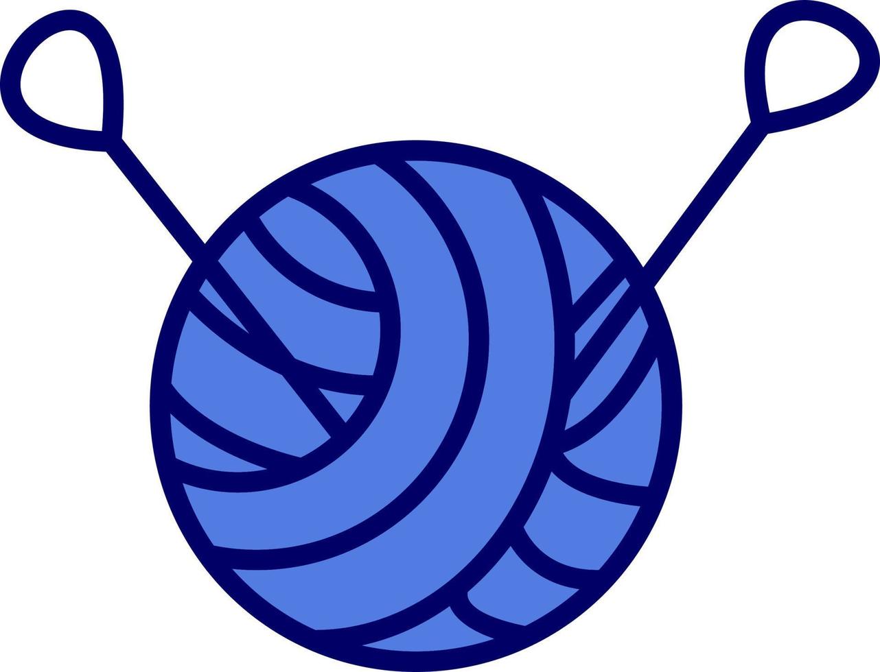 Yarn ball Vector Icon