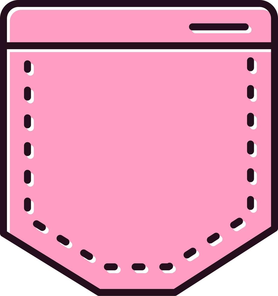 Pocket Vector Icon
