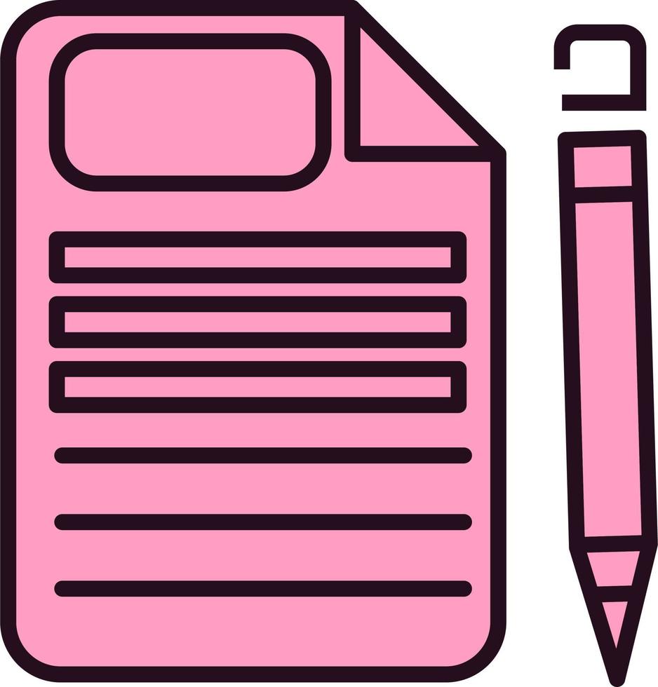 Draft Vector Icon