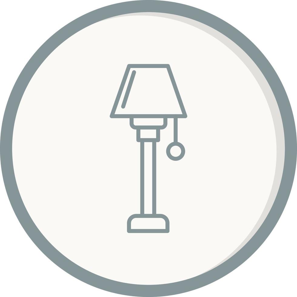 Floor lamp Vector Icon