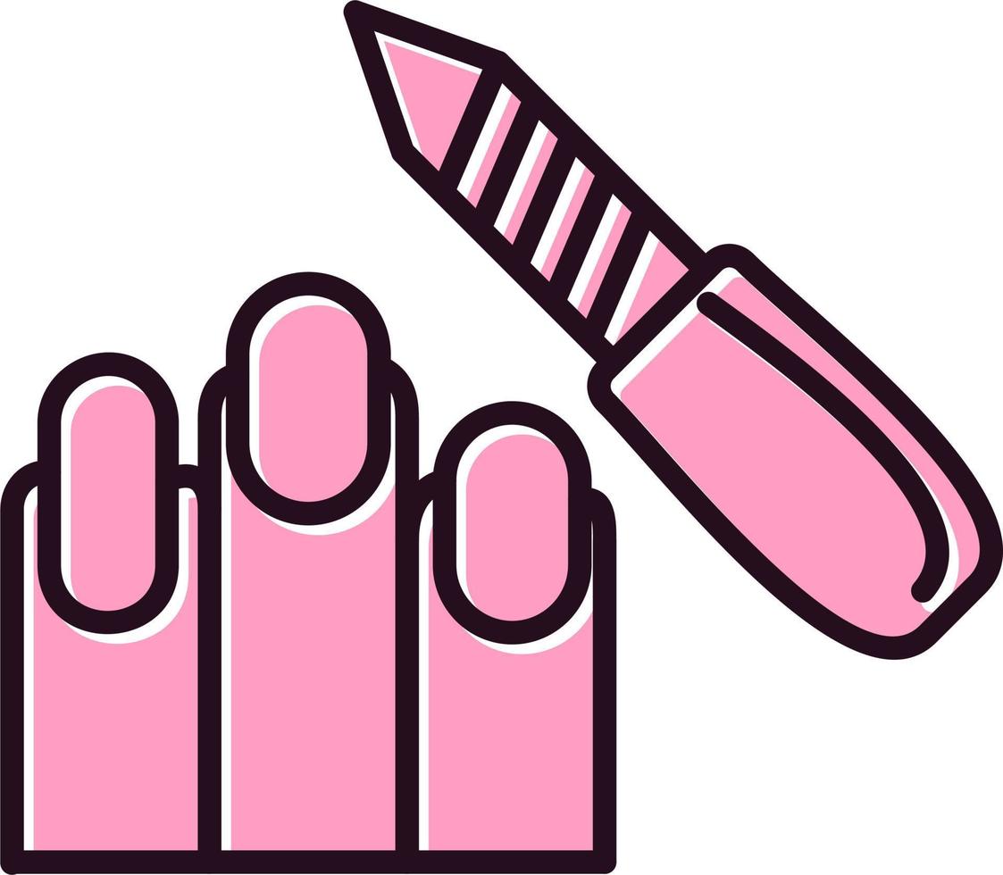 Manicure Vector Icon