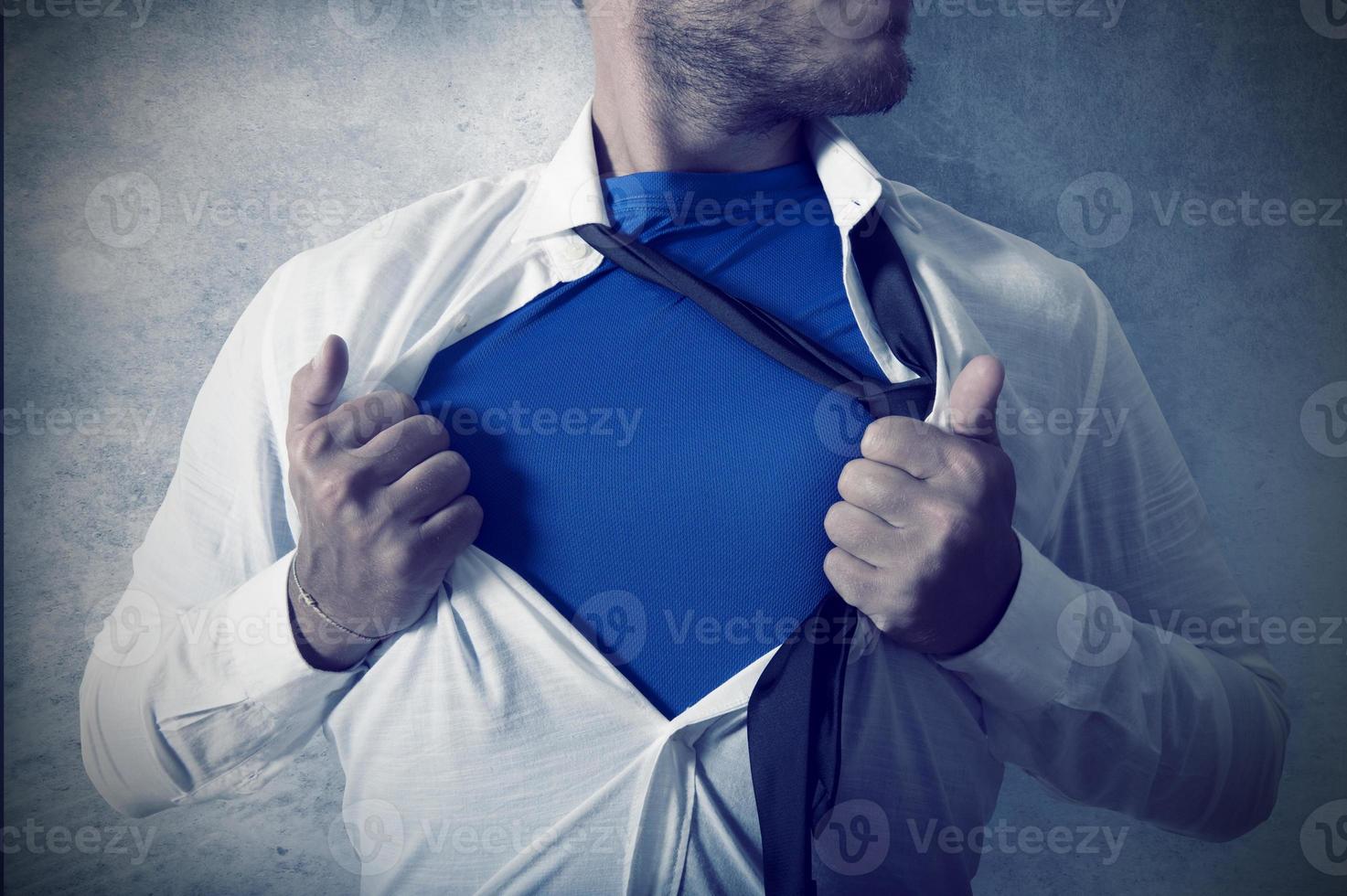 Business Superman concept photo