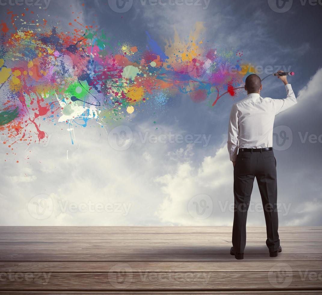 Creative business concept photo