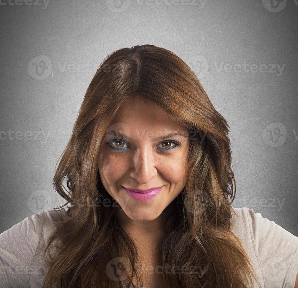 Young woman portrait photo