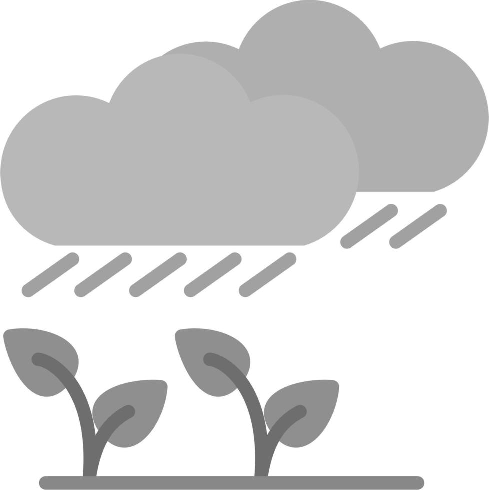 Raining Vector Icon