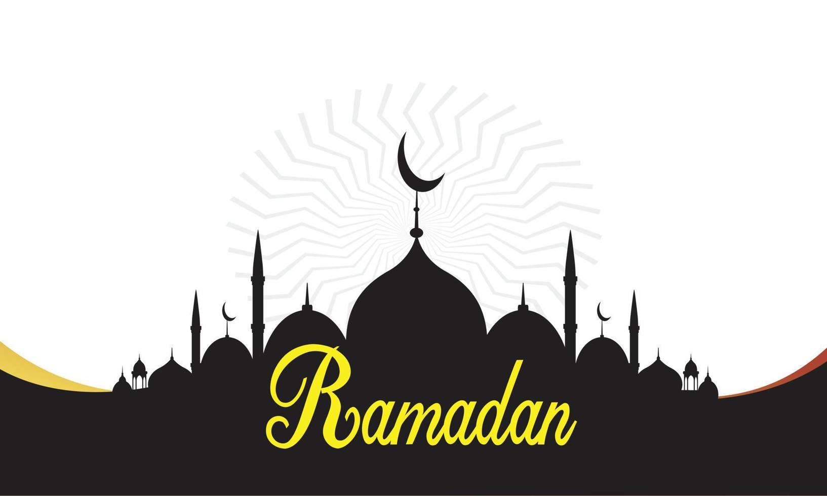 Ramadan Kareem Creative poster design vector