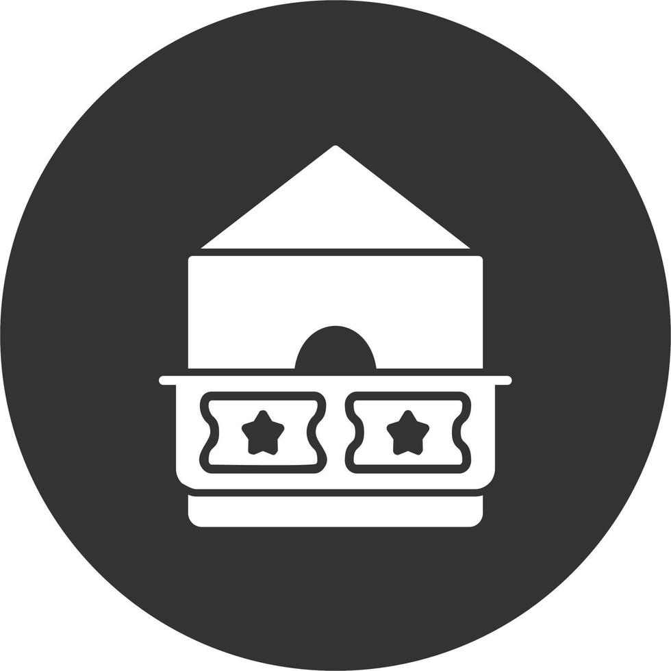 Ticket Office Vector Icon