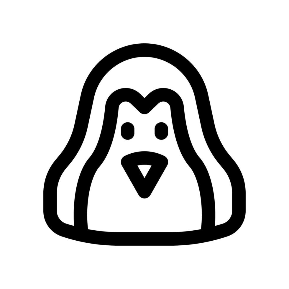 penguin icon for your website design, logo, app, UI. vector