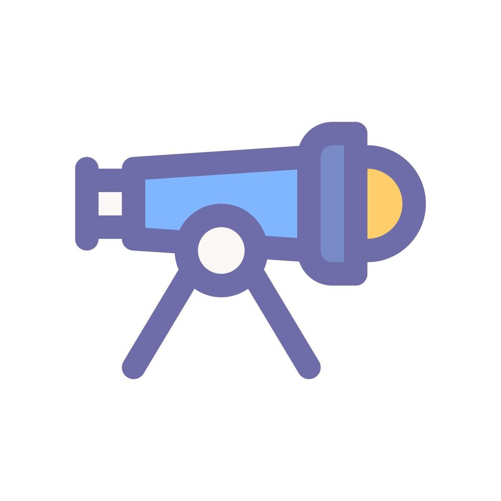 telescope icon for your website design, logo, app, UI. vector