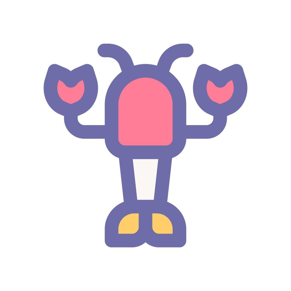 lobster icon for your website design, logo, app, UI. vector