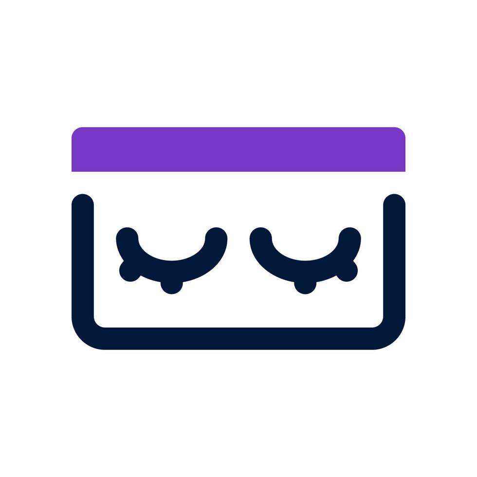 eyelash icon for your website design, logo, app, UI. vector