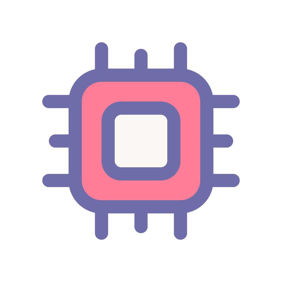 cpu icon for your website design, logo, app, UI. vector