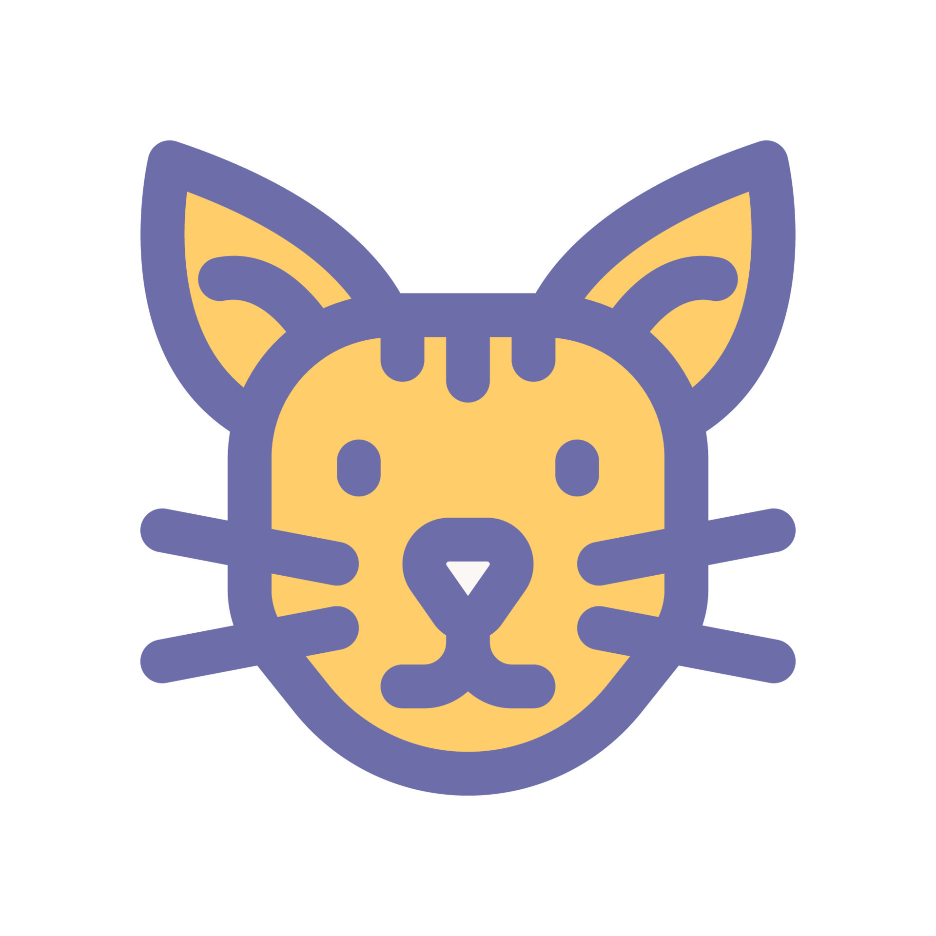 cat icon for your website design, logo, app, UI. 20934315 Vector Art at